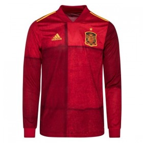 Camisetas España Primera Equipacion Eurocopa 2020Manga Larga
